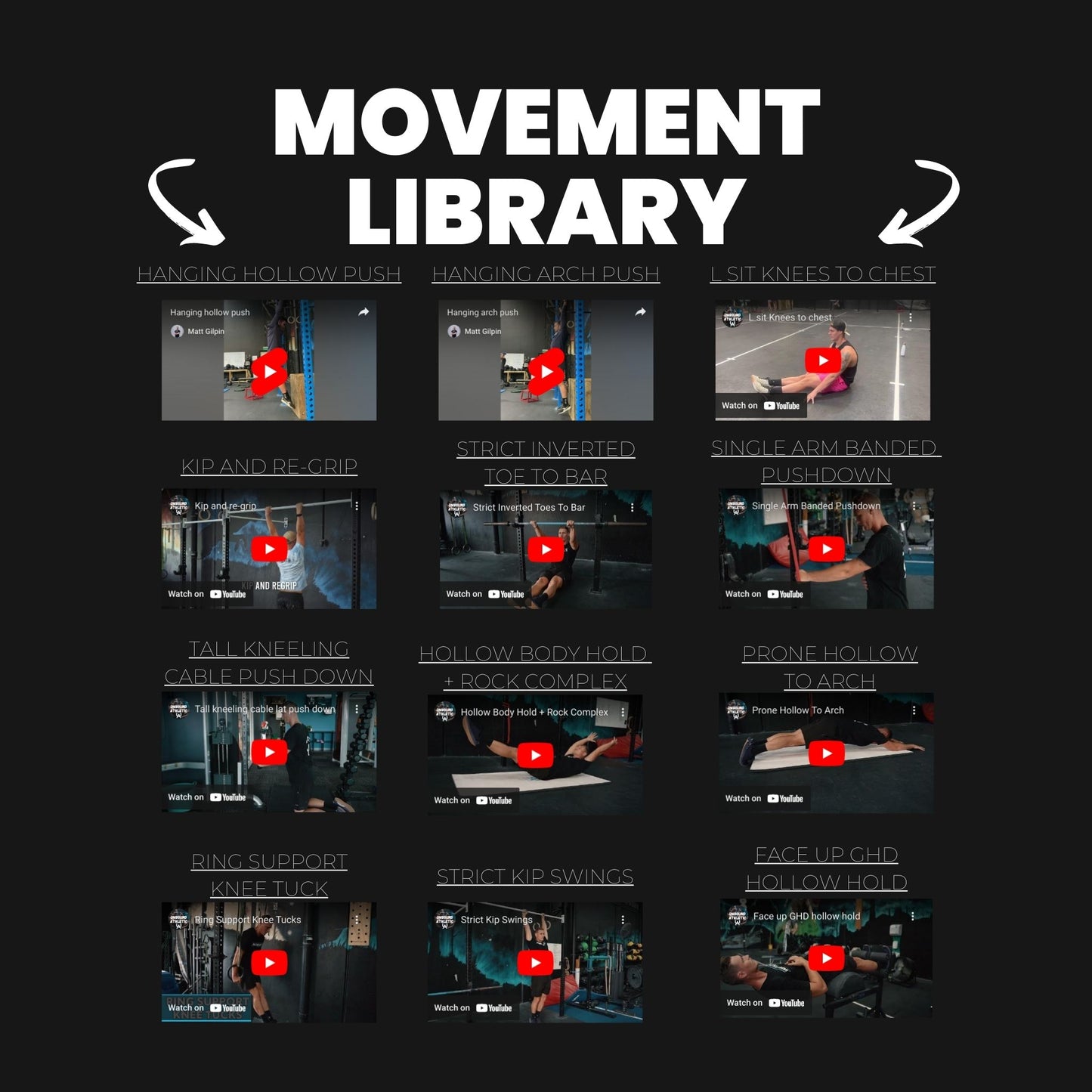 Bar Muscle Up Program