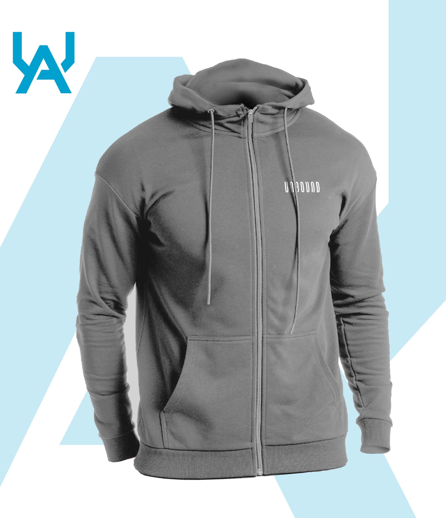 Zip Through Pocket Hoodie (UNISEX)